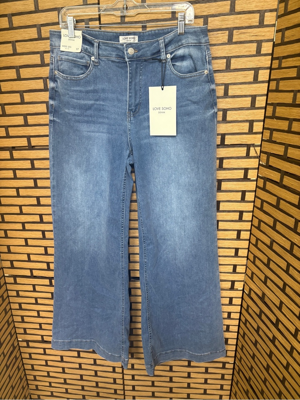 Love soho denim flare leg jeans size 17